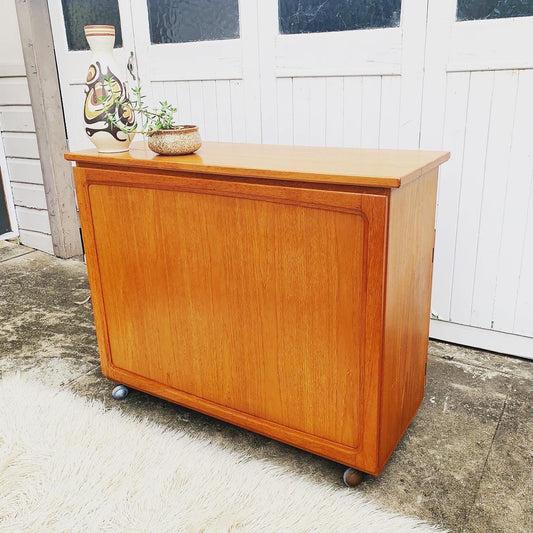 Chiswell Convertible Mid Century Modern Cocktail or Dry Bar