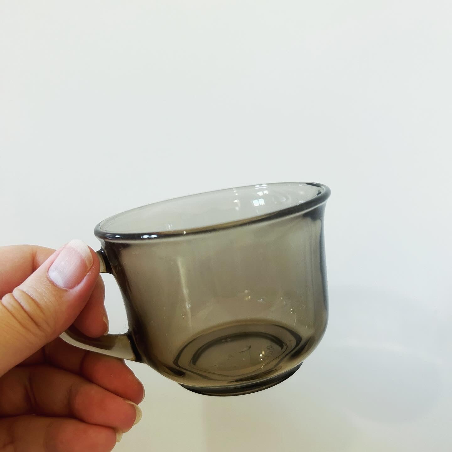 16 piece Retro Smoked Glass Dinner Set Crockery