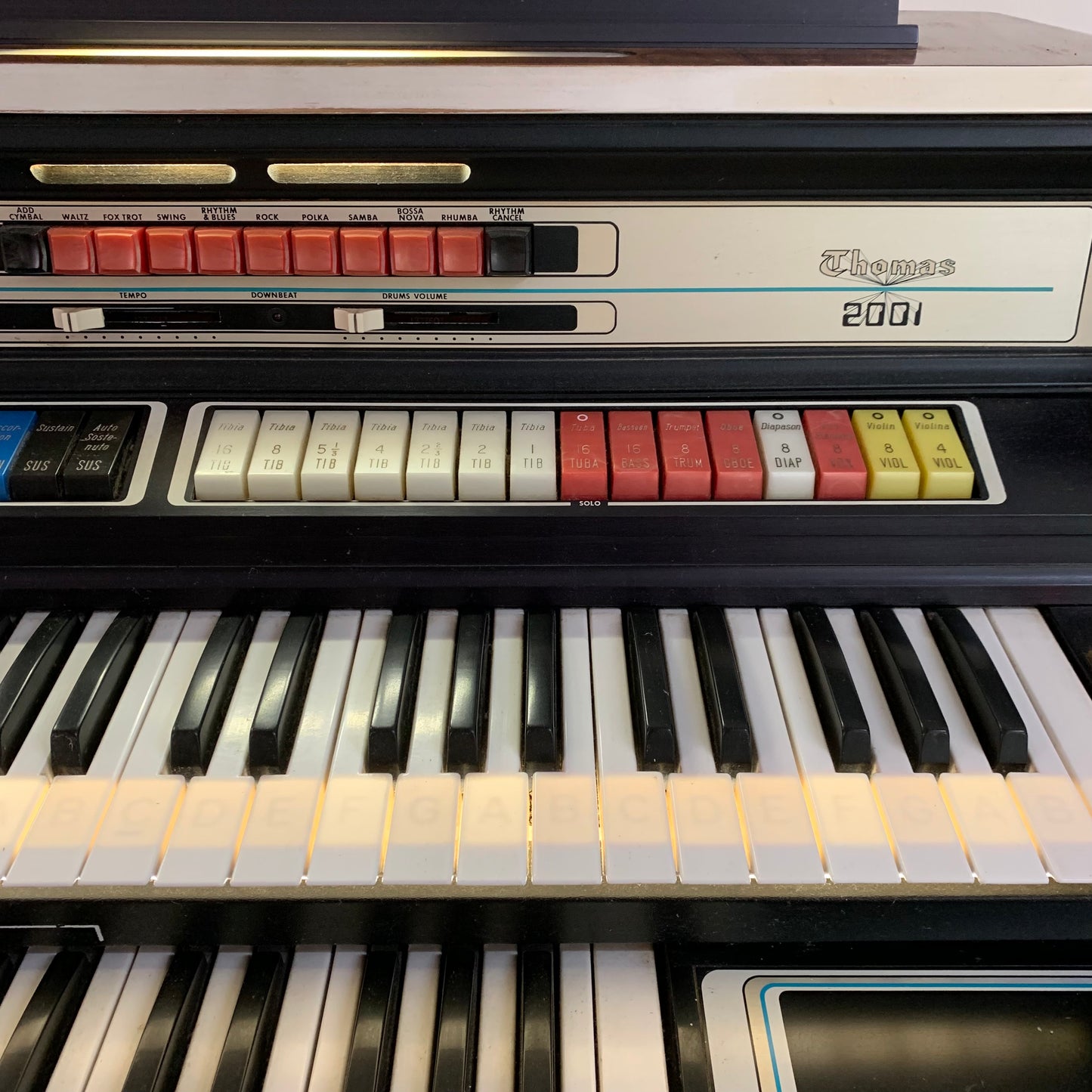 Original Space Age "Thomas2001" Organ Synthesiser, Inspired by Kubrik's "2001: A Space Odyssey"