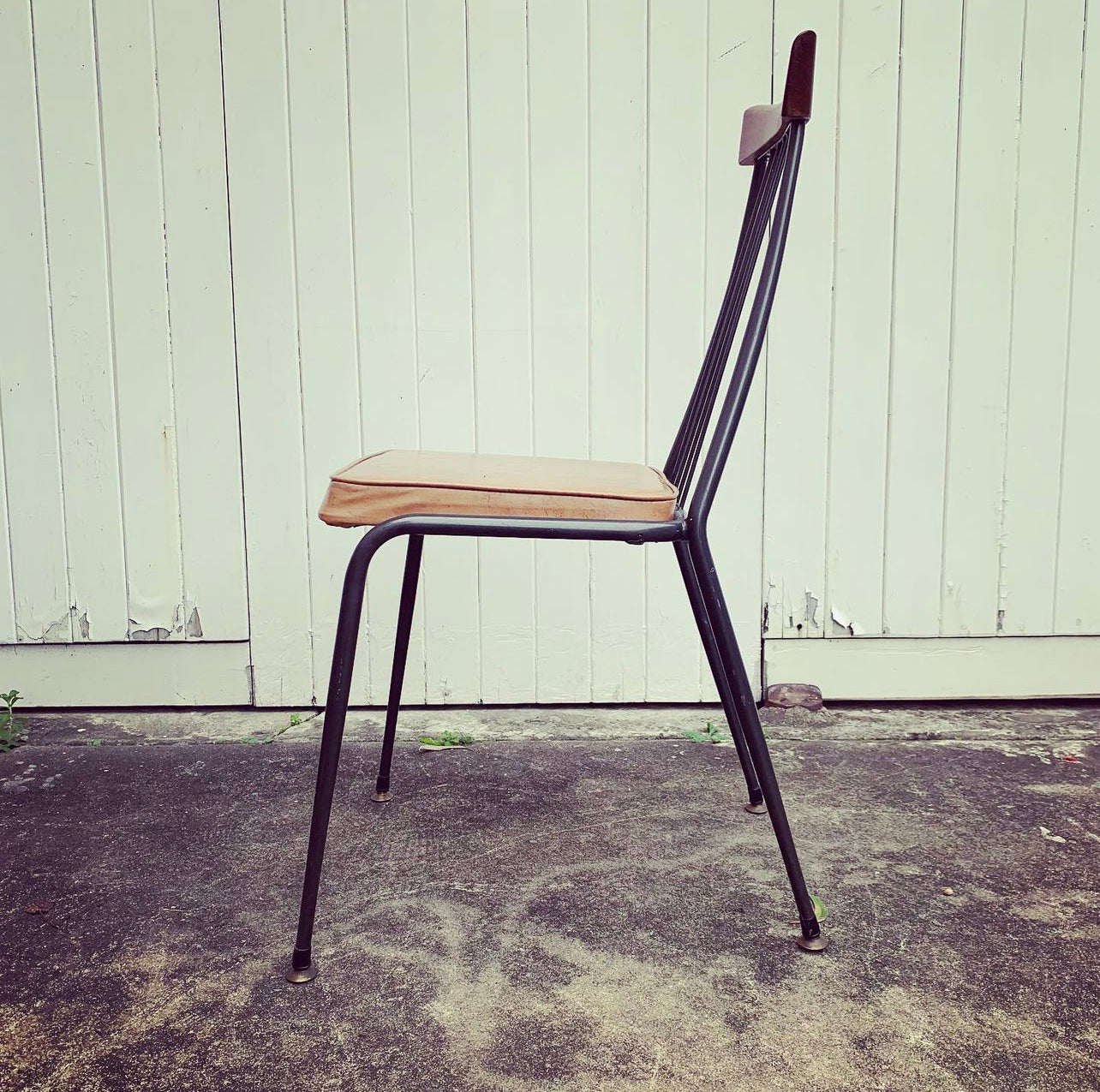 Mid Century "Viking" Dining, Desk or Occasional Chair by Framac Furniture