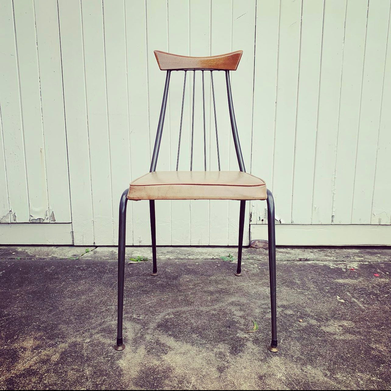 Mid Century "Viking" Dining, Desk or Occasional Chair by Framac Furniture