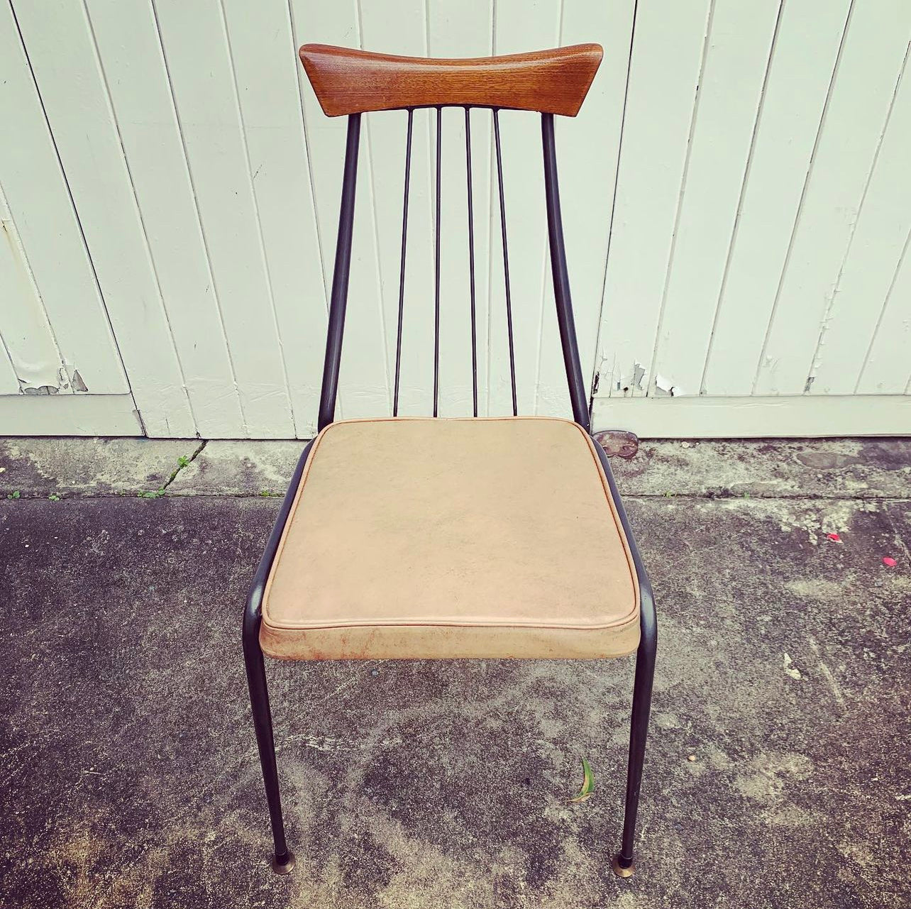 Mid Century "Viking" Dining, Desk or Occasional Chair by Framac Furniture