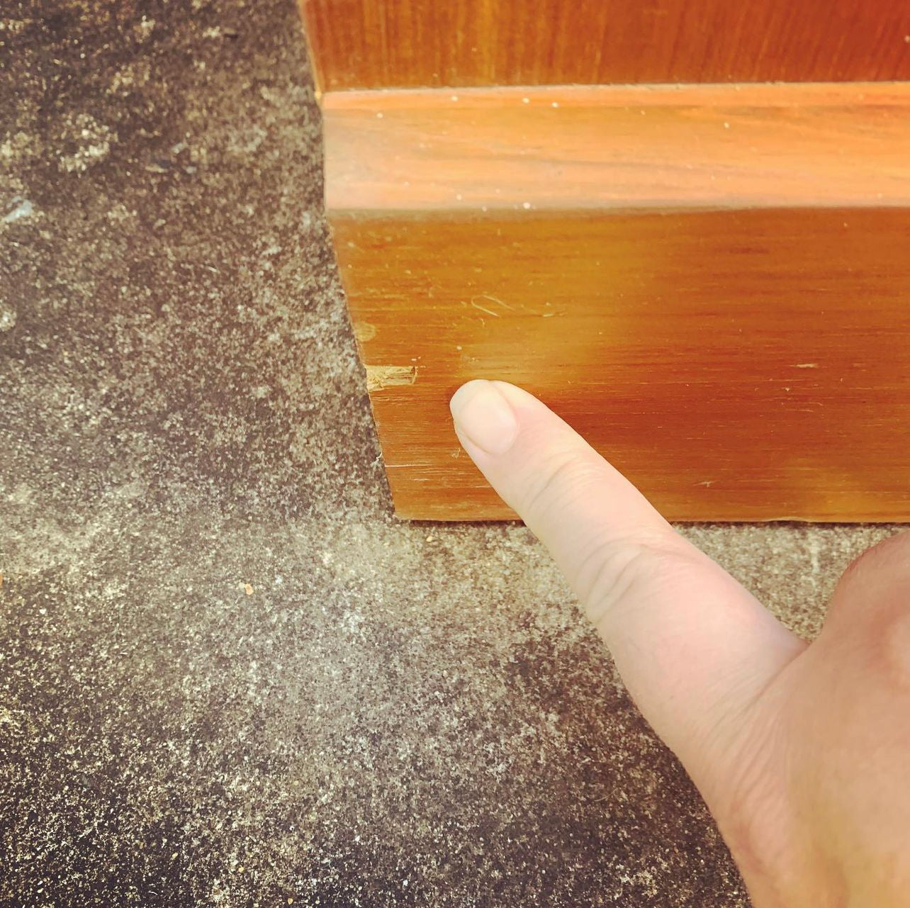 Mid Century Modern Parker Furniture 2 Door Buffet, Sideboard, or Console Table Feat. Orange Felt-Lined Cutlery Drawer