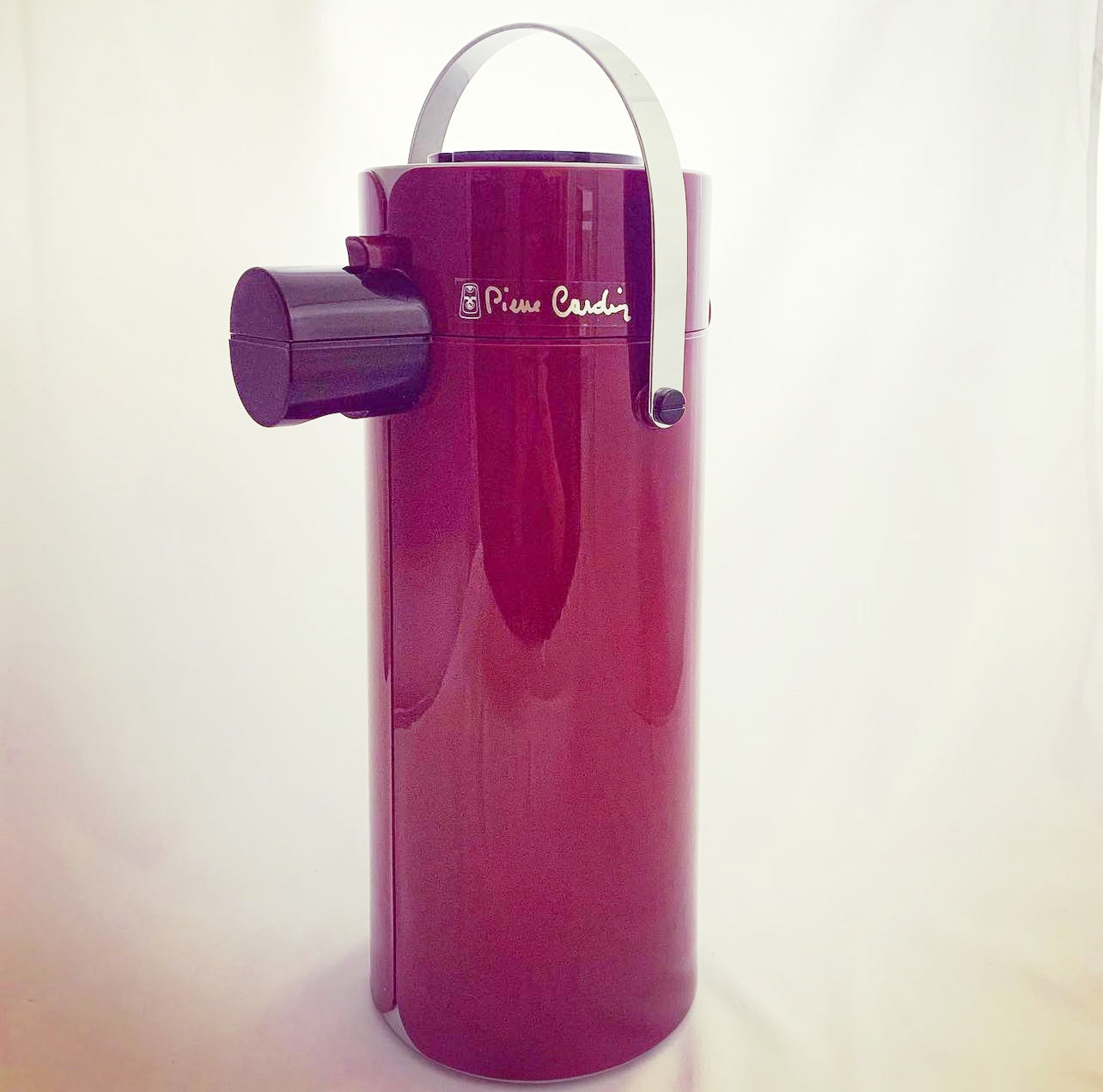 Vintage 1.9L Pierre Cardin Airpot or Hot Beverage Dispenser by Japanese Designer Zojirushi, 80s era