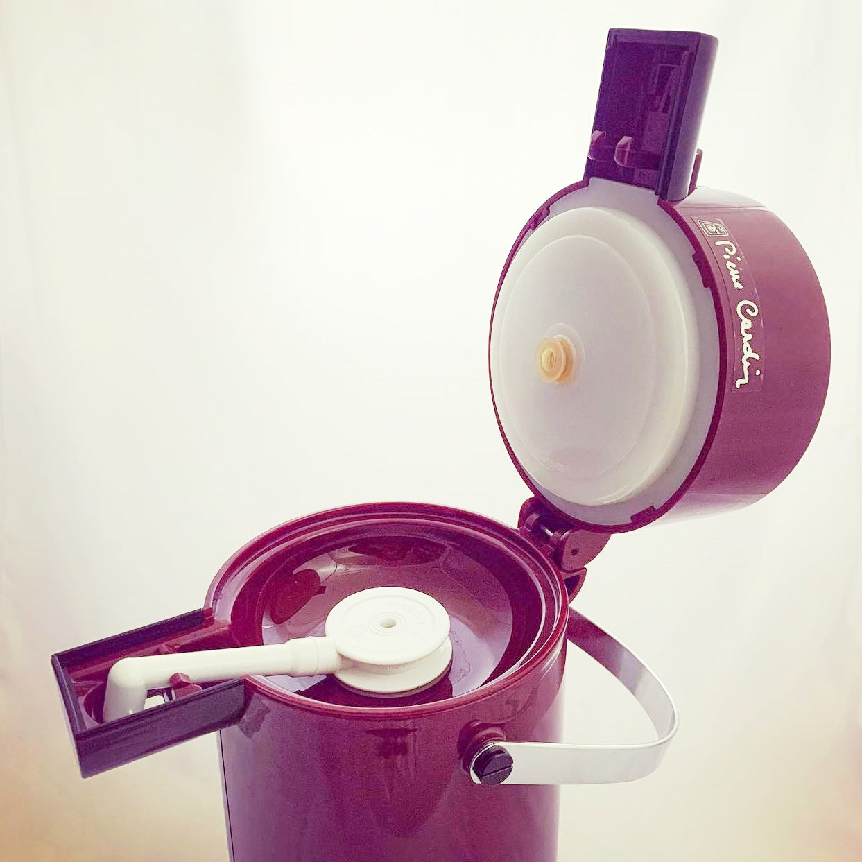 Vintage 1.9L Pierre Cardin Airpot or Hot Beverage Dispenser by Japanese Designer Zojirushi, 80s era