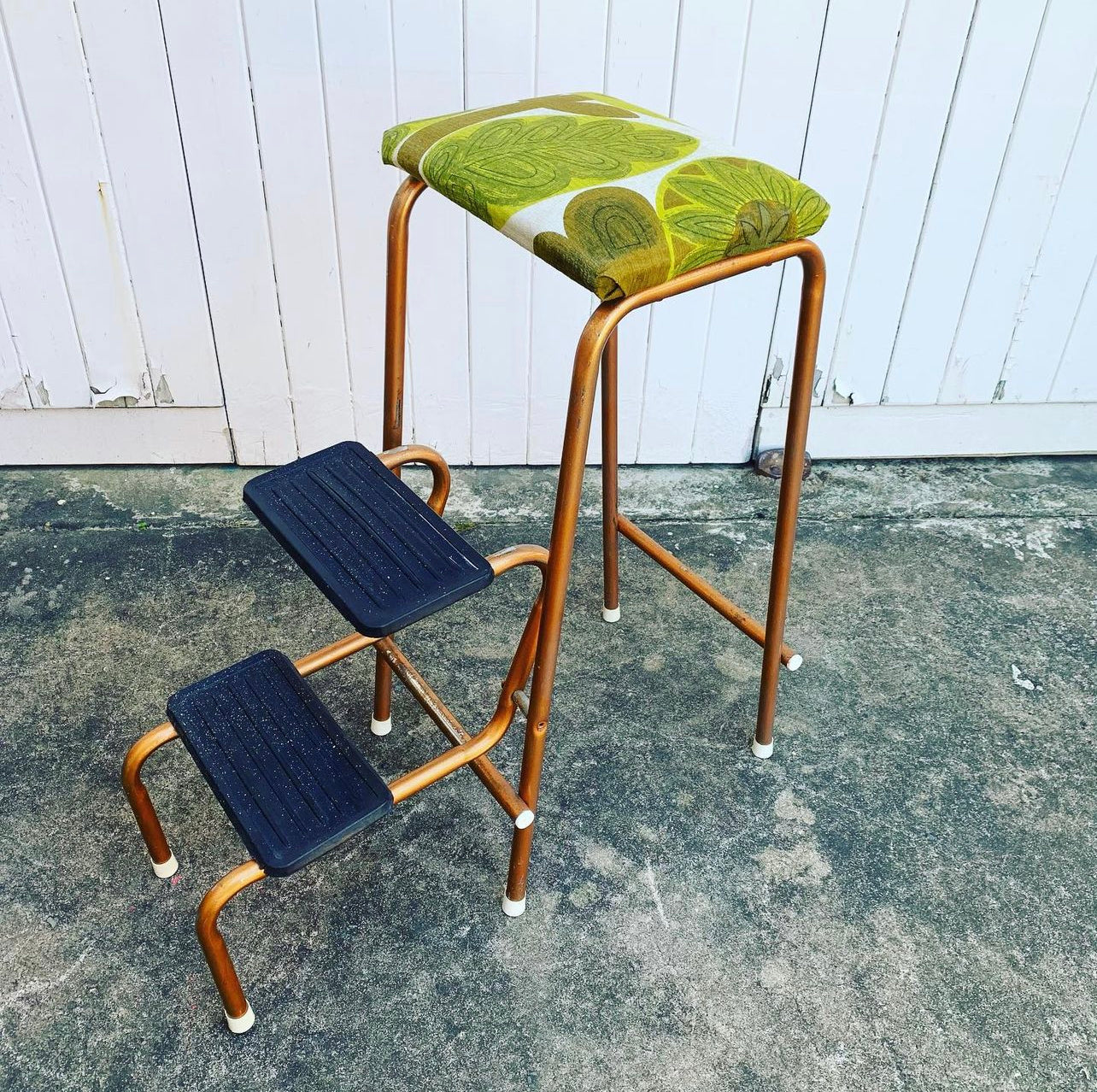 Mid Century 50s or 60s Era Namco Kitchen Step Stool