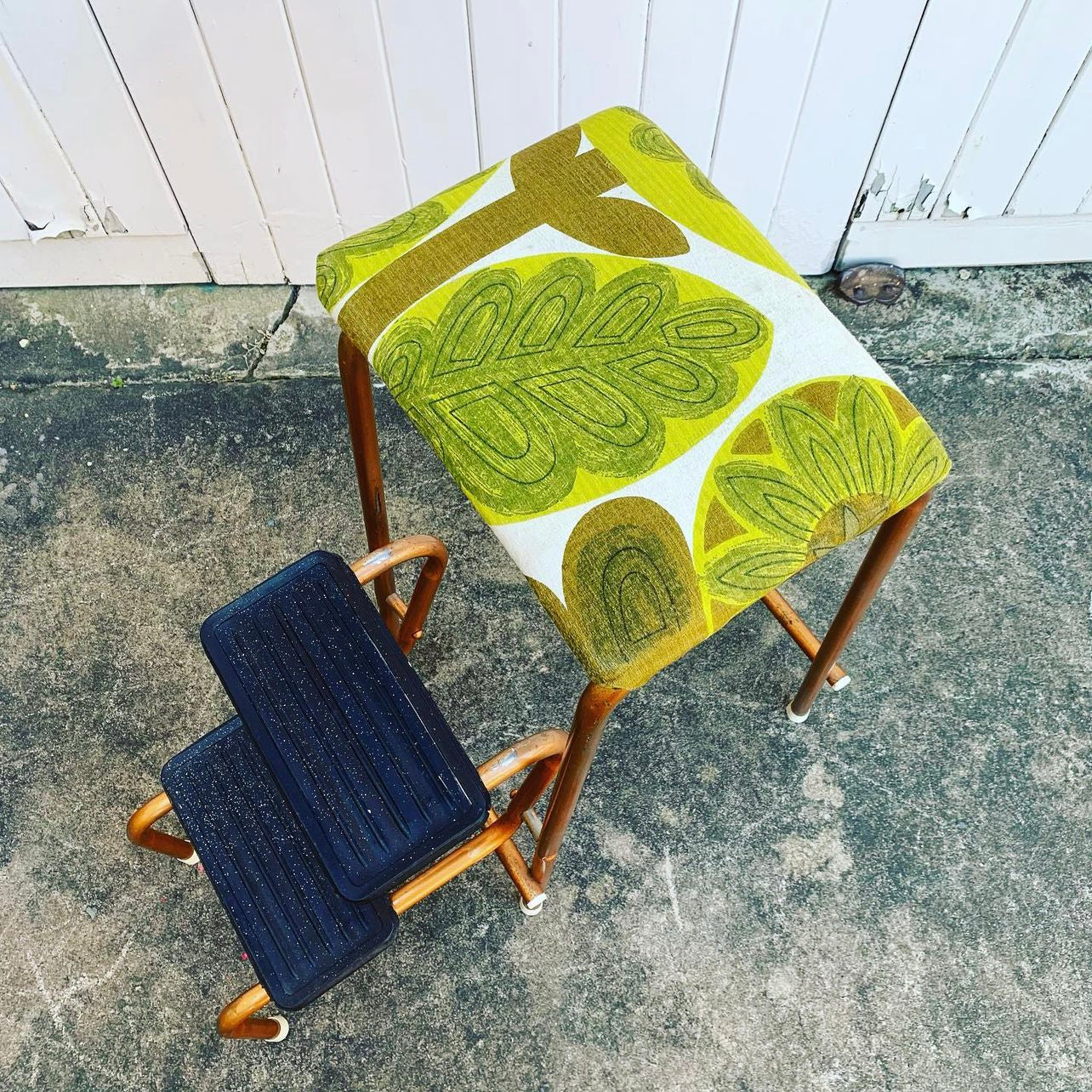 Mid Century 50s or 60s Era Namco Kitchen Step Stool